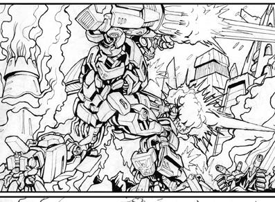 Transformers: Revenge of the Fallen : Defiance #1 pg17
